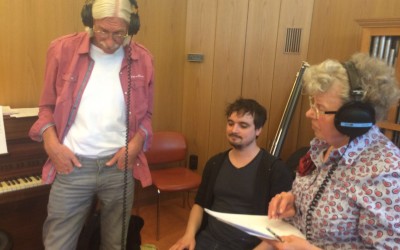 Erste Aufnahmen des Spätlese-Chores im Projekt „Bunt wie Musik“